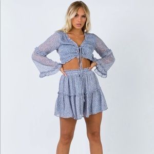 Princess Polly the caylan set blue!